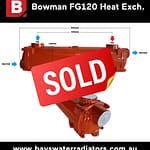 Bowman FG120 Heat Exchanger