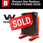 Western Star Radiator For Sale FX4900 FX4965 DD15