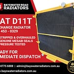 CAT D11T Exchange Radiator