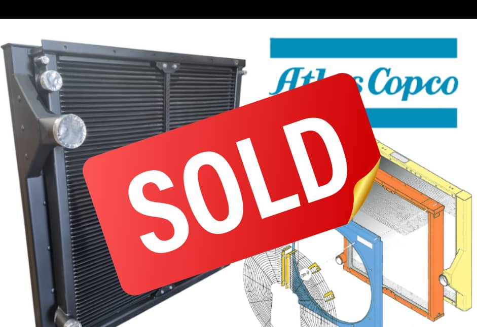 Atlas Copco MT6020 Tier 2 Radiator &#038; Aftercooler