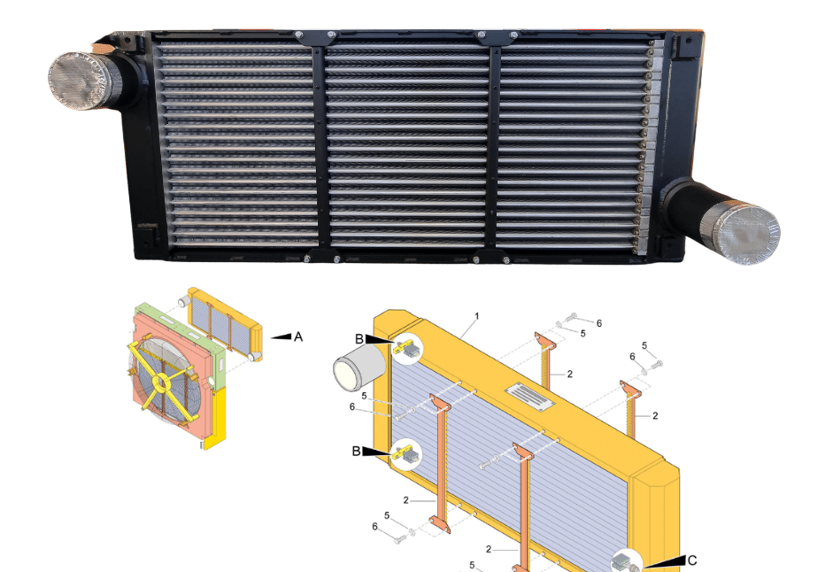 Epiroc MT65 Aftercooler