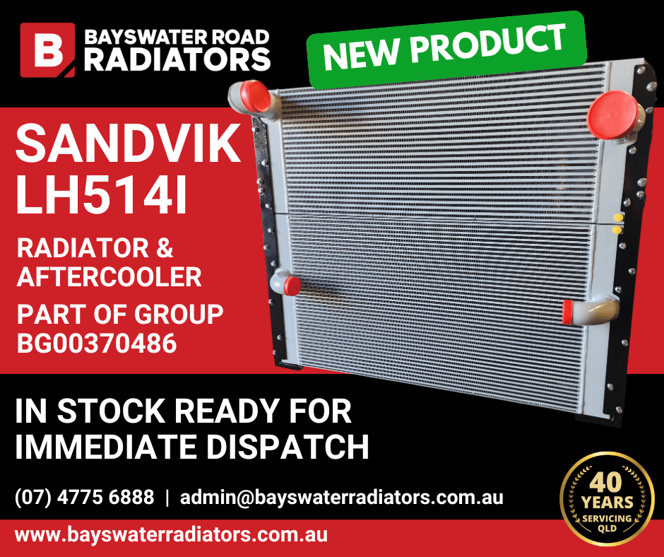 Sandvik LH514I Radiator & Aftercooler
